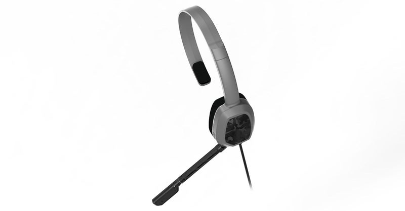 PDP Gaming LVL1 Wired Chat Headset With Noise Cancelling Microphone: Grey Camo - Xbox One - Image 2